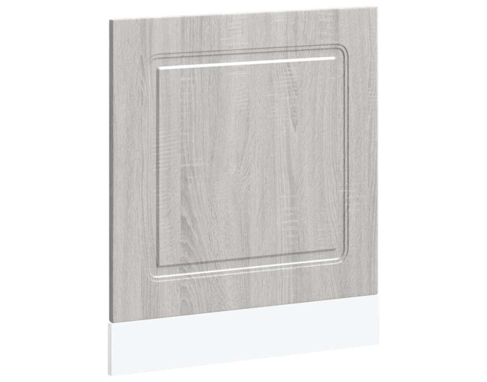 Sonata Panou pentru mașină de spălat vase gri Sonoma 60x1,5x57 cm lemn prelucrat