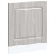 Sonata Panou pentru mașină de spălat vase gri Sonoma 60x1,5x57 cm lemn prelucrat