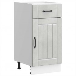 Sonata H Кухненски шкаф Lucca, бетонно сив, инженерно дърво - Module Sonata