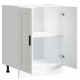 Sonata H Кухненски шкаф Porto, бял гланц, инженерно дърво
