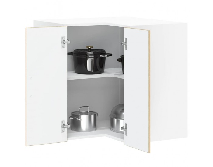 Sonata H Кухненски стенен ъглов шкаф Porto, дъб сонома, инженерно дърво