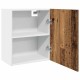 Sonata Dulapuri suspendate “Lyon” 2 buc. lemn vechi 50x31x60cm