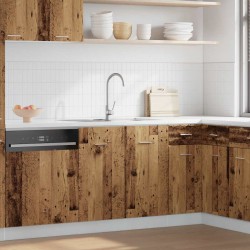 Sonata H Шкаф за мивка Lyon, старо дърво, 80x46x81,5 см, инженерно дърво - Module Sonata