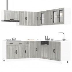 Sonata H Комплект кухненски шкафове от 11 части Lucca, инженерно дърво - Bucătării modulare