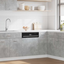 Sonata H Панел за съдомиялна машина Lyon, бетонно сив, 45x3x67 см - Module Sonata