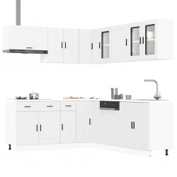 Sonata H Комплект кухненски шкафове от 11 части Porto, инженерно дърво - Bucătării modulare