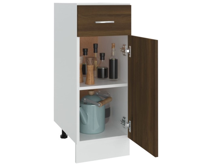 Sonata Dulap inferior cu sertar “Lyon” stejar maro 30x46x81,5cm