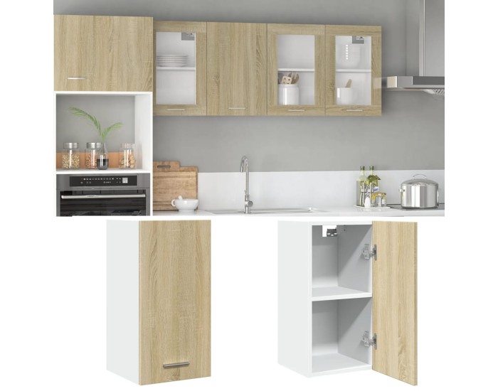 Sonata Dulap suspendat “Lyon”, stejar Sonoma, 29,5x31x60 cm, PAL