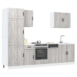 Sonata H Комплект кухненски шкафове от 7 части Lucca, инженерно дърво - Bucătării modulare