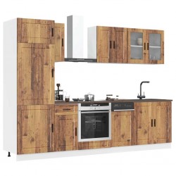 Sonata H Комплект кухненски шкафове от 8 части Kalmar, инженерно дърво - Bucătării modulare