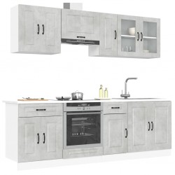 Sonata H Комплект кухненски шкафове от 8 части Kalmar, инженерно дърво - Bucătării modulare