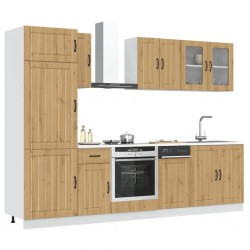 Sonata H Комплект кухненски шкафове от 8 части Kalmar, инженерно дърво - Bucătării modulare