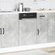 Sonata H Панел за съдомиялна машина, Kalmar, бетонно сив инженерно дърво
