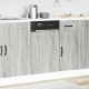 Sonata H Панел за съдомиялна машина, Kalmar, сив сонома, инженерно дърво