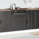 Sonata H Панел за съдомиялна машина, Kalmar, черен, инженерно дърво