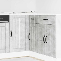 Sonata H Долен кухненски шкаф, Lucca, бетонно сив, инженерно дърво - Bucătării modulare