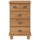 Sonata Comodă 5-Drawer ASKIM Maro 48,5 x 40 x 79 cm Lemn de pin masiv
