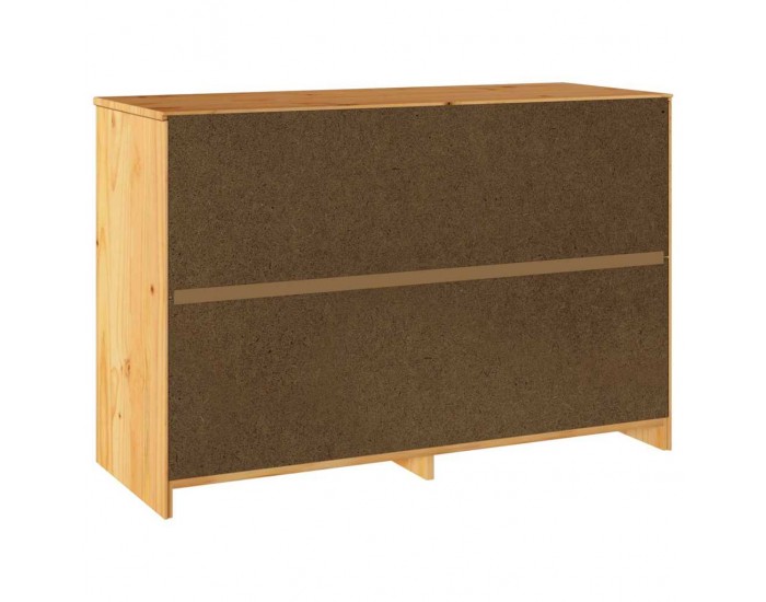 Sonata H Комод Drammen Дъб 111 x 43 x 73.5 см Масивна борова дървесина