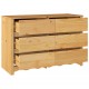 Sonata H Комод Drammen Дъб 111 x 43 x 73.5 см Масивна борова дървесина