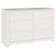 Sonata H Комод Drammen Бяло 111 x 43 x 73.5 см Масивна борова дървесина