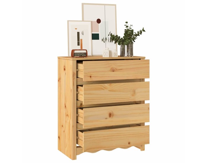 Sonata Comodă cu sertare cu sertar Drammen Stejar 76,5 x 40 x 91 cm