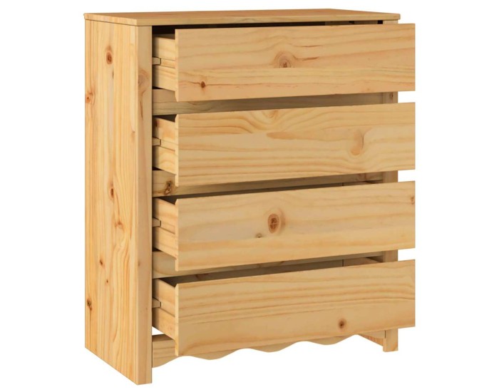 Sonata Comodă cu sertare cu sertar Drammen Stejar 76,5 x 40 x 91 cm