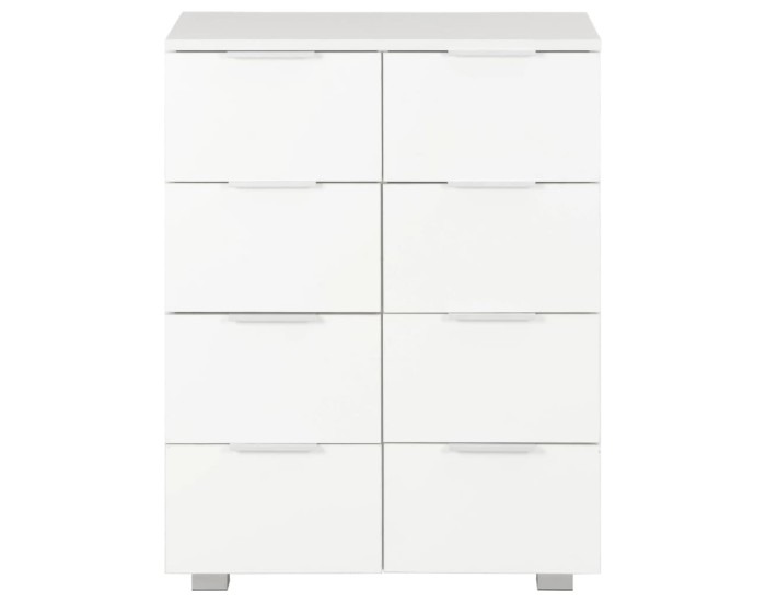 Sonata Dulap, alb extralucios, 60x35x80 cm, lemn prelucrat