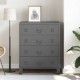 Sonata H Индустриален шкаф с чекмеджета, антрацит, 78x40x93 см, метал