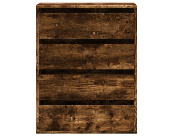 Sonata Dulap colț cu sertare stejar fumuriu 60x41x76 cm lemn prelucrat