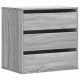 Sonata Dulap colț cu sertare sonoma gri 60x41x58 cm lemn prelucrat