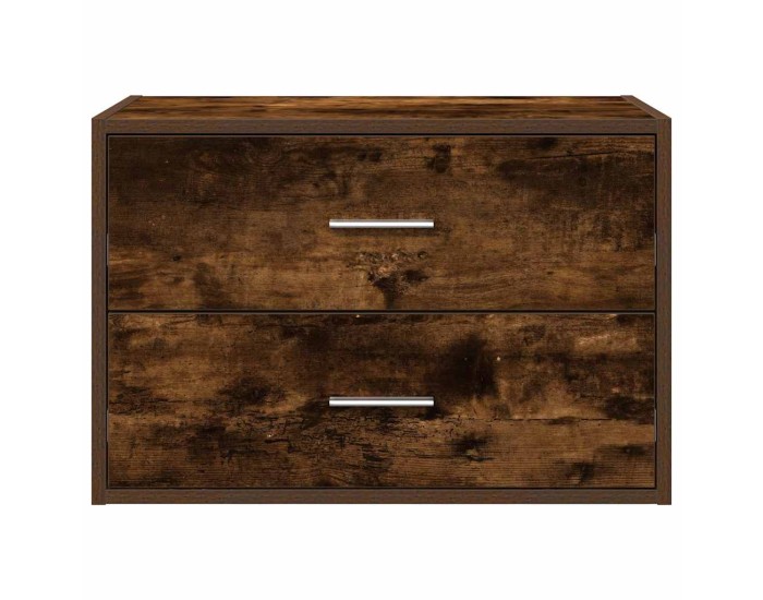 Sonata Dulap cu 2 sertare stejar afumat 60x31x40 cm Lemn prelucrat
