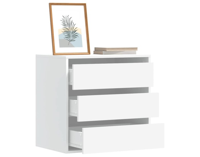 Sonata Dulap colț cu sertare alb 60x41x58 cm lemn prelucrat