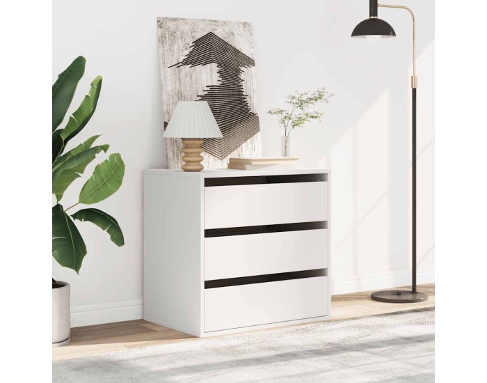 Sonata Dulap colț cu sertare alb 60x41x58 cm lemn prelucrat
