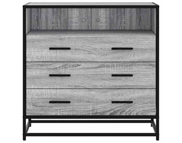 Sonata Dulap cu sertar, gri sonoma, 70x41x70 cm, lemn prelucrat