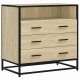 Sonata H Шкаф с чекмеджета Сонома дъб 70x41x70 cm Инженерна дървесина