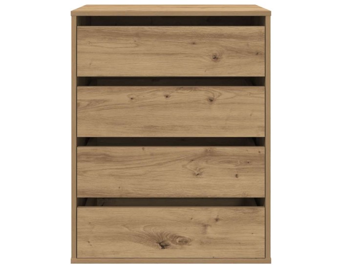Sonata Dulap colț sertare stejar artizanal 60x41x76 cm lemn prelucrat