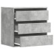 Sonata Dulap colț cu sertare gri beton 60x41x58 cm lemn prelucrat