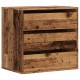 Sonata Dulap colț cu sertare lemn vechi 60x41x58 cm lemn prelucrat