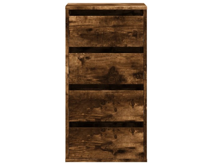 Sonata Dulap colț cu sertare stejar fumuriu 40x41x76 cm lemn prelucrat