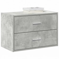 Sonata H Шкаф с 2 чекмеджета бетонно сив 60x31x40 см инженерно дърво - Comode