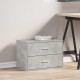 Sonata H Шкаф с 2 чекмеджета бетонно сив 60x31x40 см инженерно дърво