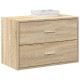 Sonata Dulap cu 2 sertare Stejar Sonoma 60x31x40 cm Lemn prelucrat