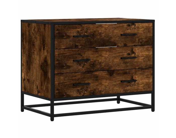 Sonata Dulap cu sertar, stejar fumuriu,70x41x56 cm, lemn prelucrat