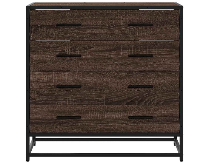 Sonata Dulap cu sertar, stejar maro, 70x41x70 cm, lemn prelucrat