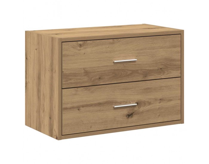 Sonata H Шкаф с 2 чекмеджета дъб артизан 60x31x40 см инженерно дърво