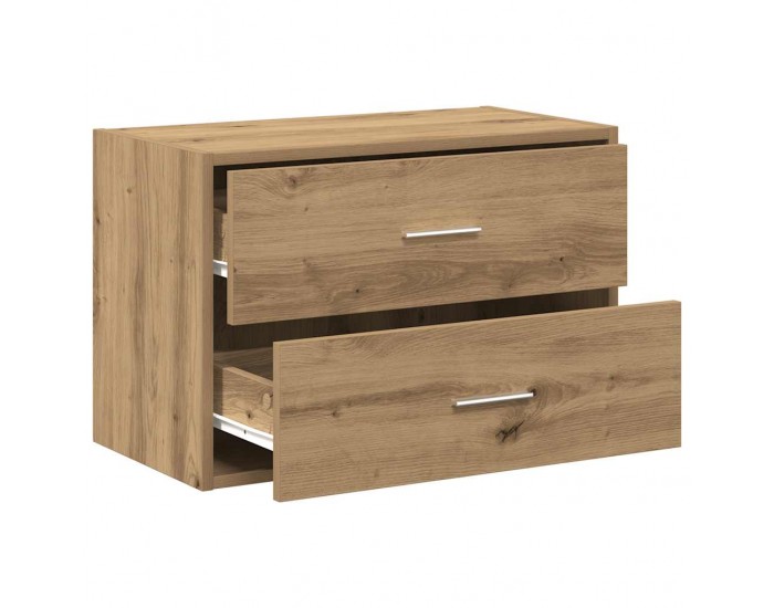 Sonata H Шкаф с 2 чекмеджета дъб артизан 60x31x40 см инженерно дърво