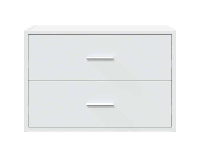 Sonata Dulap cu 2 sertare alb 60x31x40 cm lemn prelucrat