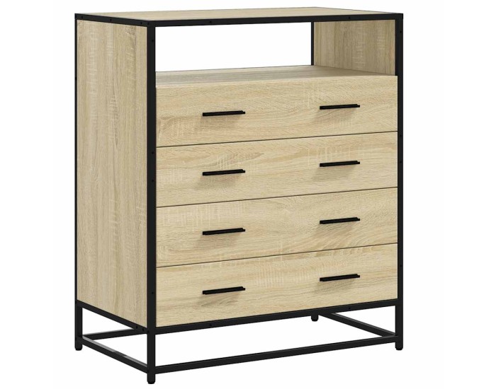 Sonata Dulap cu sertare, stejar sonoma, 70x41x83,5 cm, lemn prelucrat