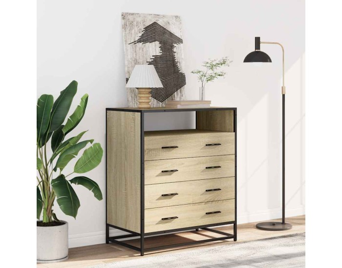Sonata Dulap cu sertare, stejar sonoma, 70x41x83,5 cm, lemn prelucrat