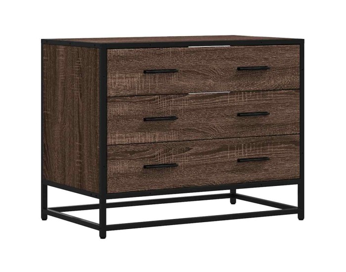 Sonata Dulap cu sertar, stejar maro, 70x41x56 cm, lemn prelucrat